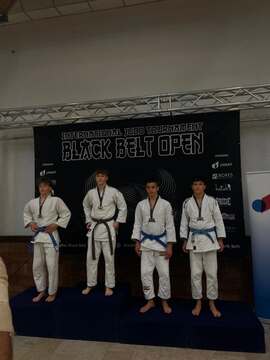 Tri medalje za kamniške judoiste na Black Belt Openu v Zagrebu (2)